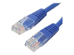 4xem 4XC6PATCH10BL 10ft Cat6 Ethernet Network Cable - Blue Molded Patc