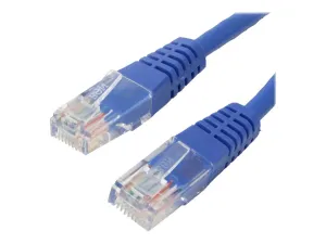 4xem 4XC6PATCH10BL 10ft Cat6 Ethernet Network Cable - Blue Molded Patc