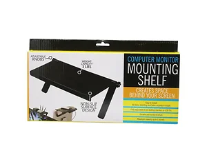 GE006 | Bulk Buys Adjustable Monitor Shelf Organizer for