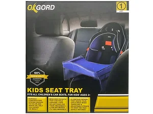 Bulk Buys OXGORD Kids Car Seat Tray - Blue with Fun