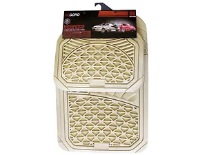 AA824 | Bulk Buys Heavy Duty All Weather Beige Rubber Floor