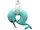 Bulk Buys Gamago Huggable Narwhal Travel Neck Pillow - Soft