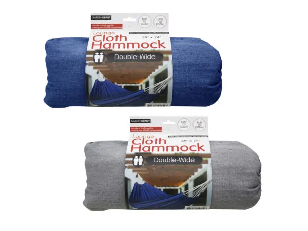 Bulk GA033 59quot; Wide Woven Double-wide Hammock