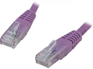 Startech C6PATCH6PL 6ft Cat6 Ethernet Cable - Purple Molded Gigabit - 