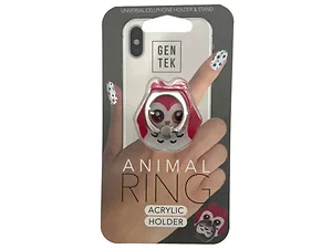 AB580 | Bulk Buys Gen Tek Animal Ring Holder for Phones