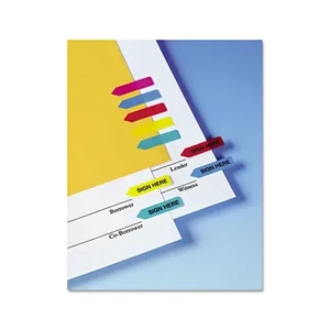 A7072020D | Reditag Corporation Redi-Tag Sign Here Mini