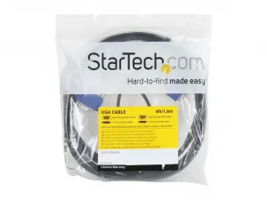 Startech MXTHQMM6A 6 Ft Coax High Resolution Monitor Vga Cable W- Audi