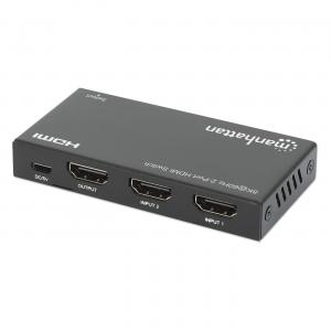 Manhattan 207942 8k 60hz 2 Port Hdmi Switch