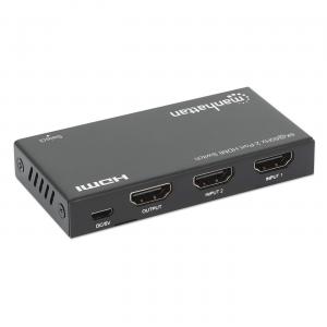 Manhattan 207942 8k 60hz 2 Port Hdmi Switch