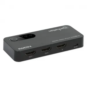 Manhattan 207614 4k 60hz 2 Port Hdmi Splitter