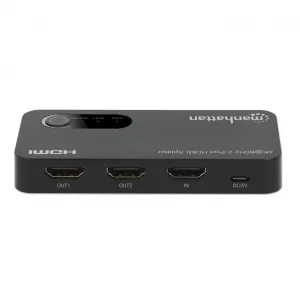 Manhattan 207614 4k 60hz 2 Port Hdmi Splitter