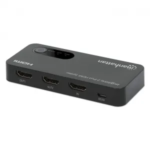 Manhattan 207614 4k 60hz 2 Port Hdmi Splitter