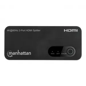 Manhattan 207614 4k 60hz 2 Port Hdmi Splitter