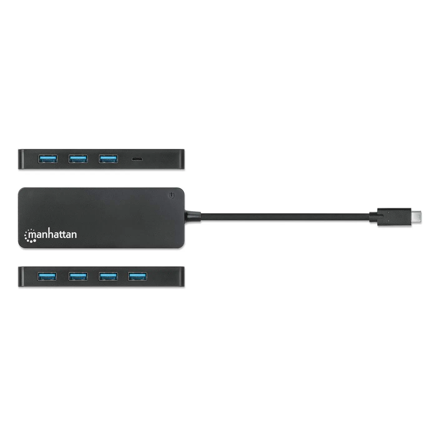 Manhattan 168410 7 Port Usb 3.0 Type C Hub