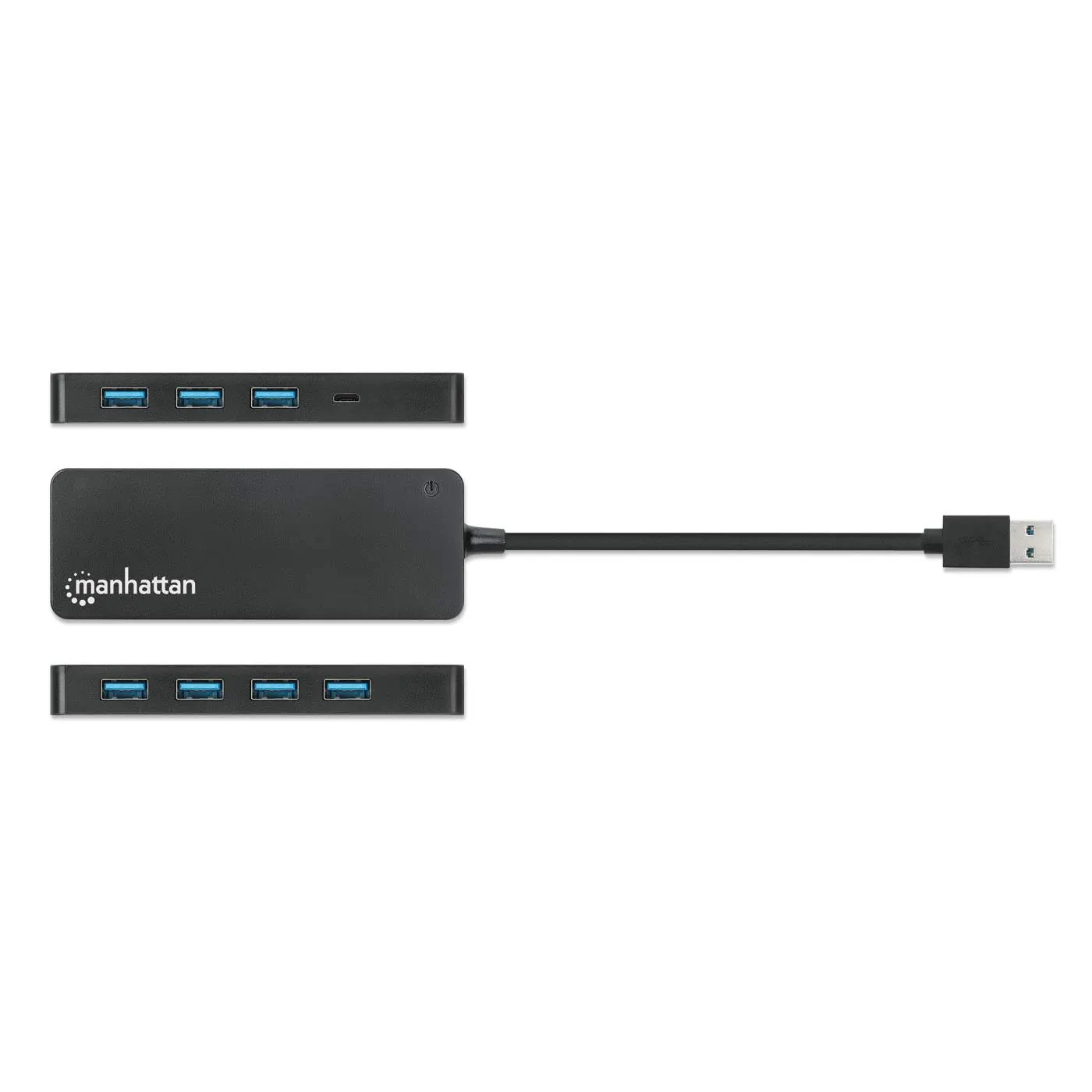 Manhattan 168403 7 Port Usb 3.0 Type A Hub