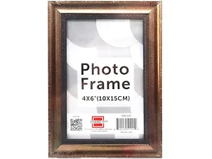 Bulk Buys Classic Gold and Bronze 4x6 Photo Frame -