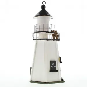 Songbird 31710 Nautical Nest Wood Lighthouse Bird House