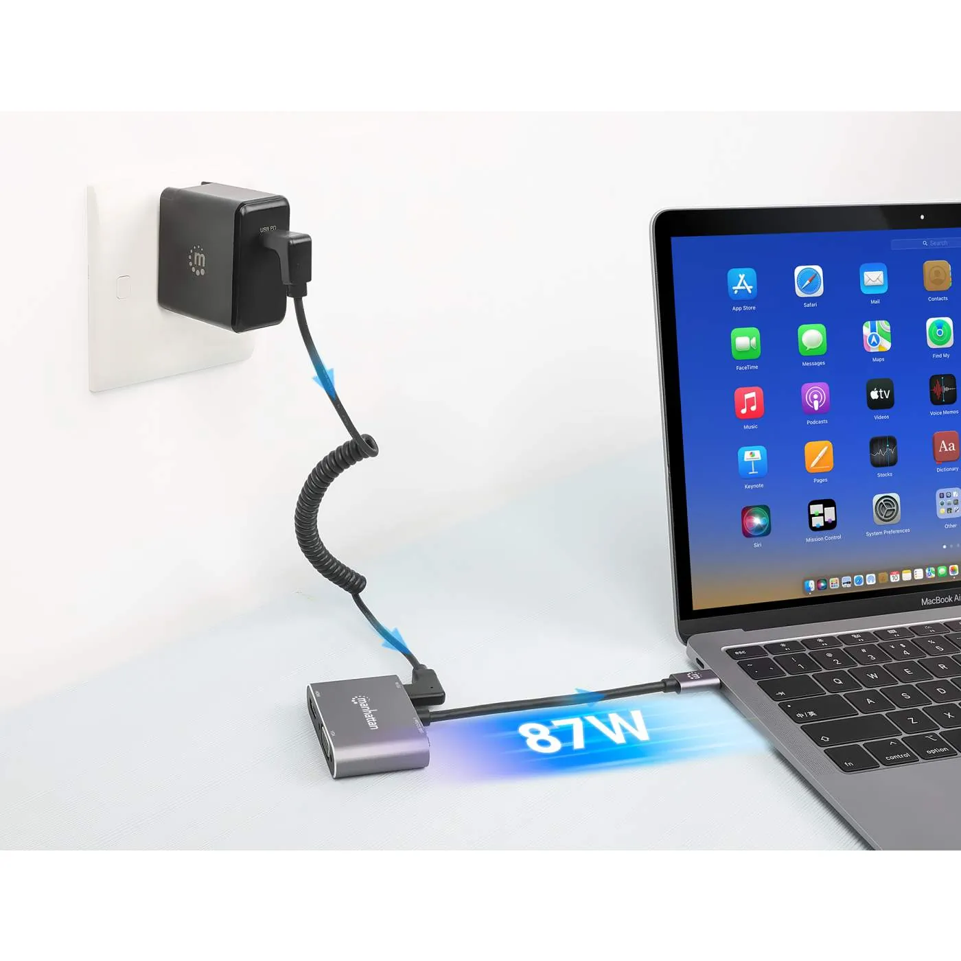 Manhattan 130691 Usb C To Hdmi Vga Converter