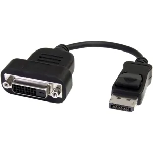 4xem 4XDPDVID Dual Link Dvi-d To Displayport Adapter - 8 Inch