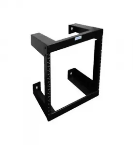 Wavenet WAV-WMR-8U-SW 8u Wall Mount Fixed Rack - Heavy Duty Steel