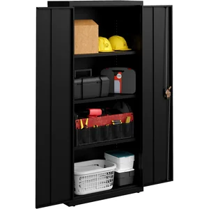 LLR 69830BK | Lorell Slimline Storage Cabinet - 30 x 42 x
