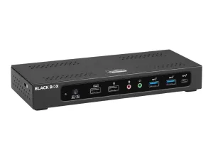 Black USBC2000-4KDUAL The Black Box Usb-c Docking Station - 4k, Dual (