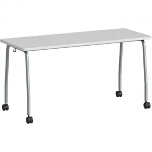 Lorell LLR 60848 Training Table - Laminated Top - 29.50 Table Top Leng