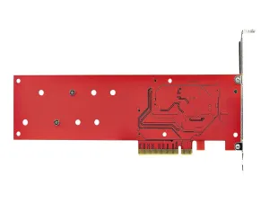 Startech DUAL-M2-PCIE-CARD-B Dual M.2 Pcie Ssd Adapter Card, Pcie X8  