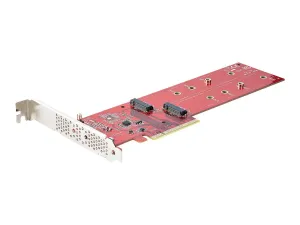 Startech DUAL-M2-PCIE-CARD-B Dual M.2 Pcie Ssd Adapter Card, Pcie X8  