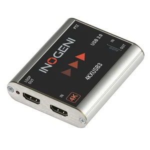 Inogeni 4K HDMI to USB Converter with Audio & Loop Support