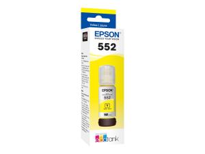 Original Epson T552420-S Dye Yellow Ink Bottle With Sensormatic