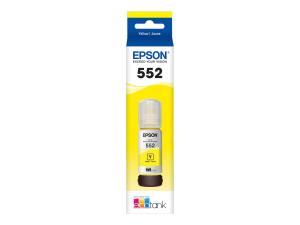 Original Epson T552420-S Dye Yellow Ink Bottle With Sensormatic