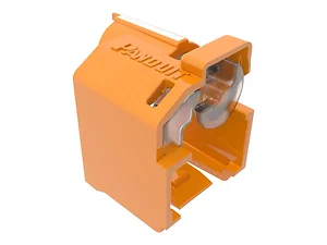 PSL-DCPLRE-OR | Panduit Outlet Port Lock Kit - Orange - 10