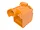 PSL-DCPLRE-OR | Panduit Outlet Port Lock Kit - Orange - 10