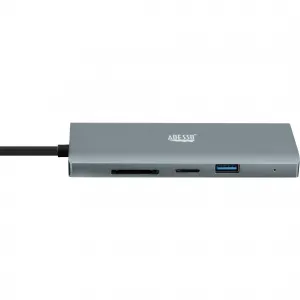 Adesso AUH-4040 9-in-1 Usb-c Multi-port Docking Station (taa Compliant