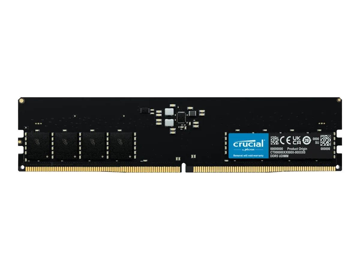 Crucial CT16G52C42U5 16gb Ddr5 5200mhz Udimm Memory Module