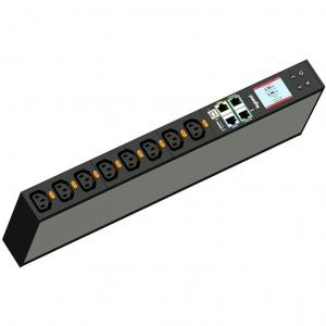 C2g LP-42211 1u Pdu With Net Metering, 16a, 208v, 8xc13 Ports