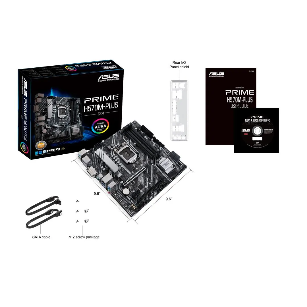 Asus PRIME H570M-PLUS/CSM Mb Prime H570m-plus Csm H570 Lga1200 Max.128