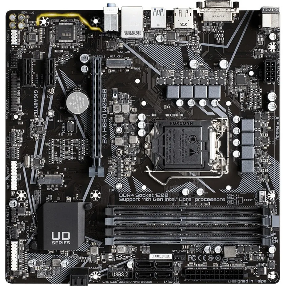 Gigabyte B560M DS3H V2 B560m Ds3h V2 Micro Atx Motherboard