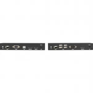 Black KVXLCHF-100 Kvx Series Hdmi 4k Fibre Kvm Extender, Sh, Tx+rx