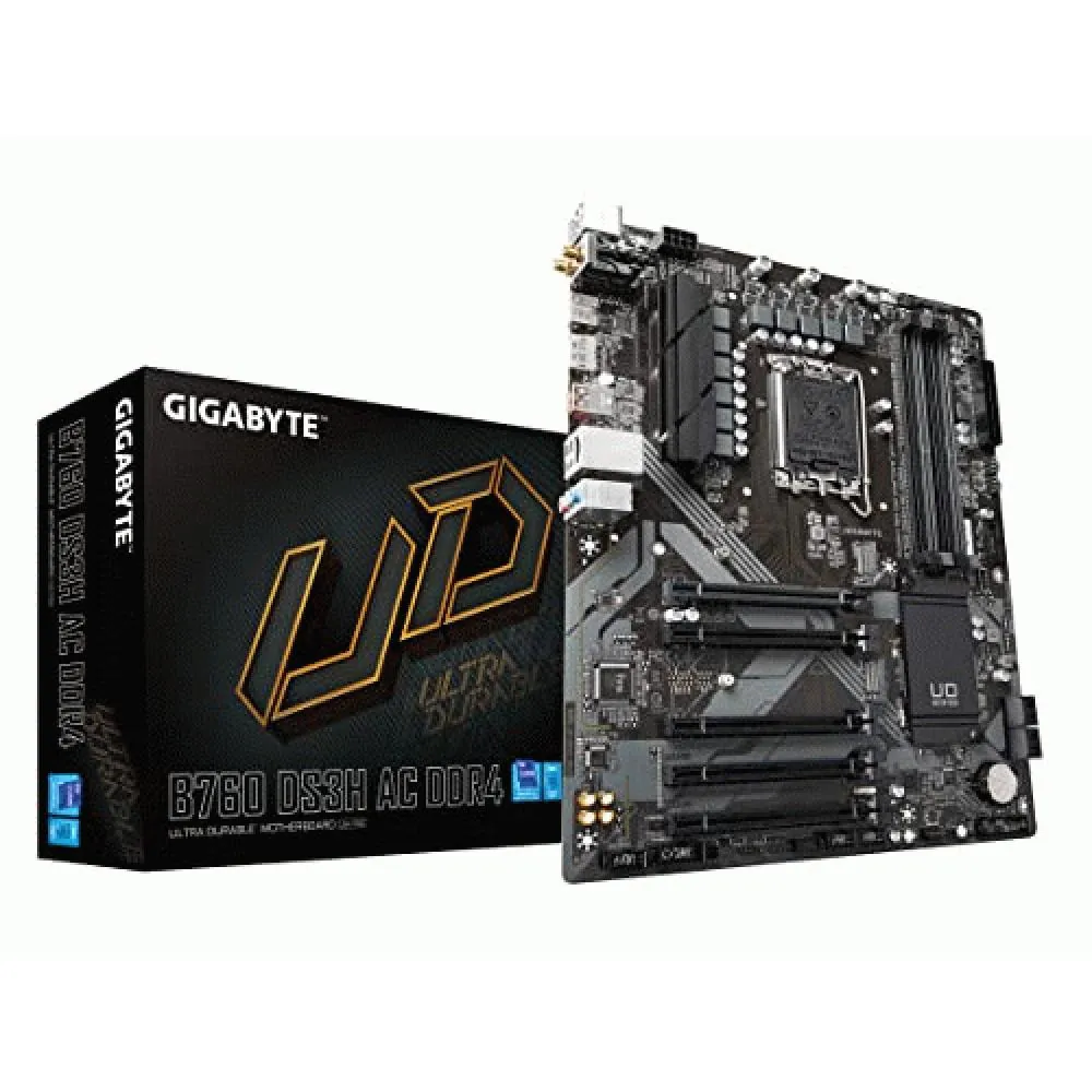 Gigabyte B760 DS3H AC DDR4 B760 Ds3h Ac Lga1700 Atx Motherboard Ddr4