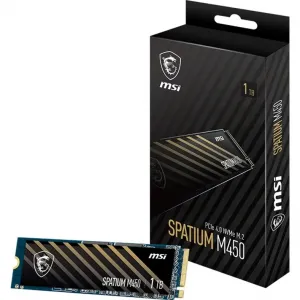 Msi SM450N1TB Spatium M450 Pcie 4.0 Nvme M.2 1tb