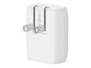 WCA006DQ1MWH-B5 | Belkin Compact 20W USB-C PPS Wall Charger