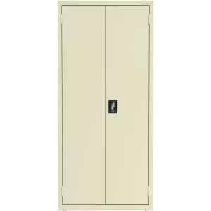 Lorell LLR 69830PTY Slimline Storage Cabinet - 30 X 42 X 66 - 4 X Shel