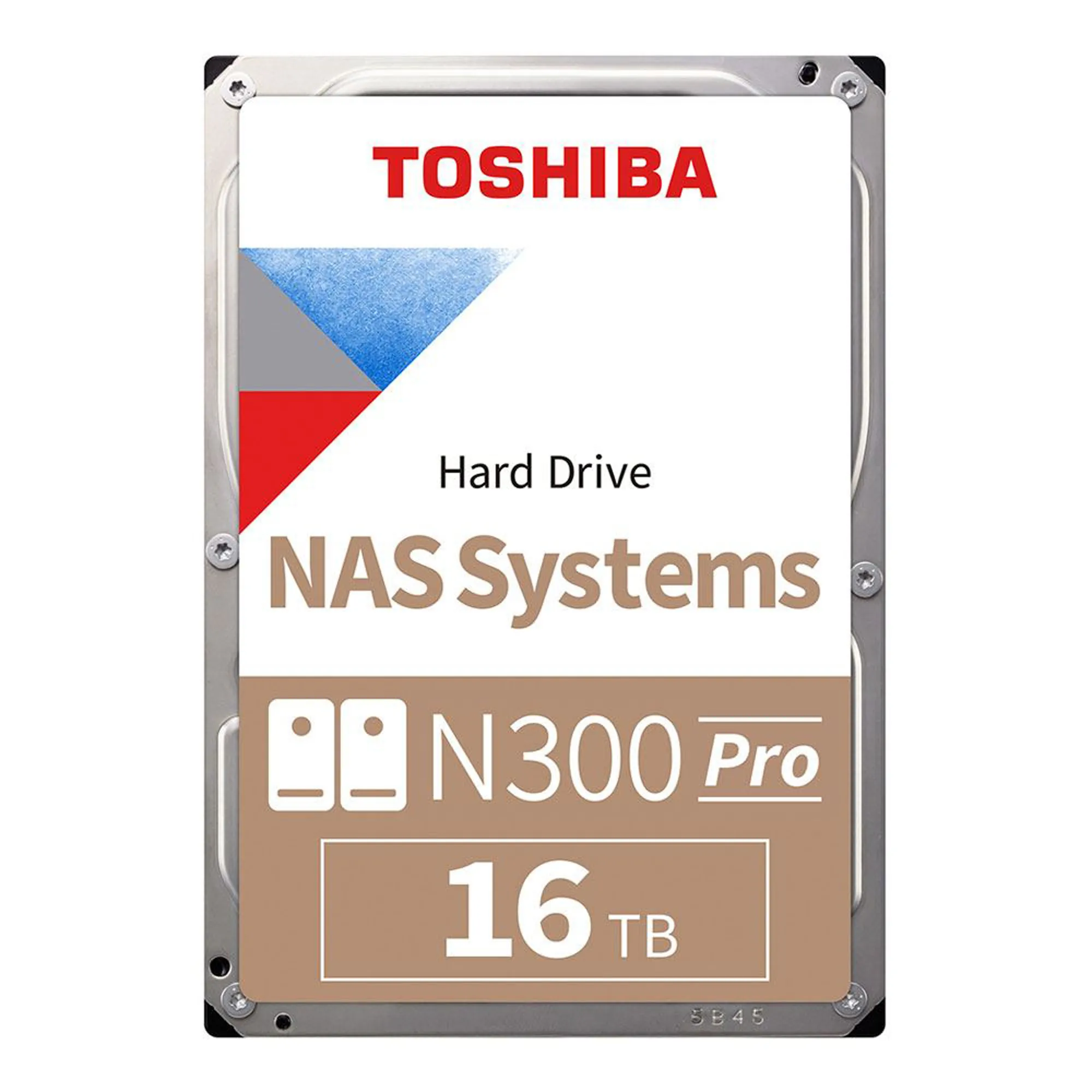 Toshiba HDWG51GXZSTB N300 Pro 16tb Nas Internal Hard Drive