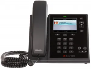 Poly 2200-44300-025 Cx 500 Ip Phone For Microsoftlync Poe