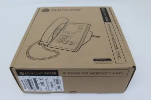 Poly 2200-44300-025 Cx 500 Ip Phone For Microsoftlync Poe