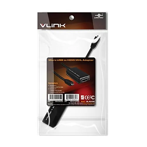 Imicro CBL-MUHDMI Vantec Vlink Cbl-muhdmi - Video  Audio Adapter - Mhl