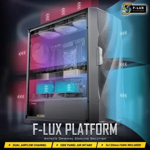 Antec DF700 FLUX Df700 Flux Mid-tower Case With Tempered Glass