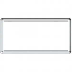 Lorell LLR 18322 Mounting Frame For Whiteboard - Silver - 1 Each